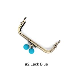 KISSDIY 10PCS 10.5cm sma Candy Bead Metal Purse Frame Square Glossy Antique Bronze Lace Coin Purse Frame Kiss Clasp Accessory