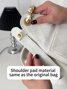 Bag Shoulder Pads For Chanel 25Bag Anti-slip Leather Shoulder Rest Anti-strangulation Wide Modified Bag Strap Bag Accessories