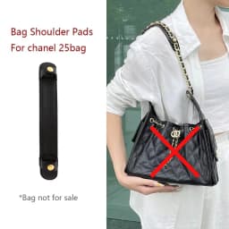 Bag Shoulder Pads For Chanel 25Bag Anti-slip Leather Shoulder Rest Anti-strangulation Wide Modified Bag Strap Bag Accessories