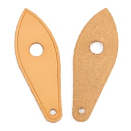 2Pcs/Lot Fashion Handbag Zipper Pulls Genuine Vachetta Leather Replacement for Speedy 25/30/35 Bag Designer Zipper Pull