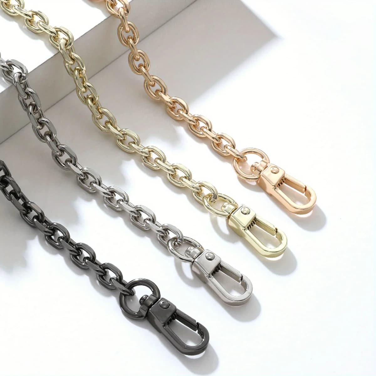 O Shape Purse Chain Strap Shoulder Cross Body Sling Purse Handbag Replacement Strap Chain