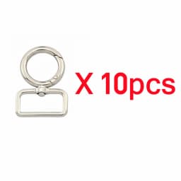 5-20pcs 13-38mm Metal Bags Strap Buckle Swivel Lobster Clasp Pet Collar Carabiner Bag Straps Keychain Snap Hook Accessories