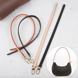 Genuine Leather Bag Strap Vachetta Bag Handle Adjustable Crossbody Shoulder Strap Replacement For Handbag Accessories