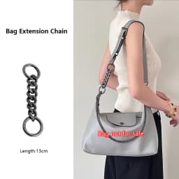 Extension Chain For Longchamp Hobo Crossbody Bag Belt Shoulder Strap Bag Decoration Bag Chain Bag Transformation Accessories