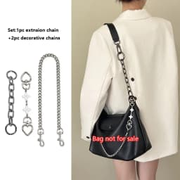 Extension Chain For Longchamp Hobo Crossbody Bag Belt Shoulder Strap Bag Decoration Bag Chain Bag Transformation Accessories