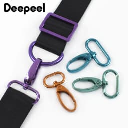 5/10Pcs 20-38mm Bag Strap Metal Buckle Swivel Lobster Clasp Dog Collar Carabiner Clip KeyChain Webbing Snap Hook DIY Accessories