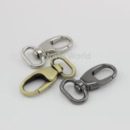 Nolvo World 5-20-100pcs 53*20mm 3/4" metal strap buckle for bags,dog collar strap thick clasp swivel snap hook
