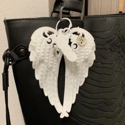 Creative Angel Wing Keychain Pendant Versatile Bag Pendant Y2k White Wing Keyring Exquisite Backpack Decor Accessories Gifts