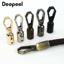 2/4/10/20Pcs Metal Bag Buckles Strap Cord Lock Tassel Cap Clip Clasp for Bags Straps Handbag Decor Hook Hardware Accessories