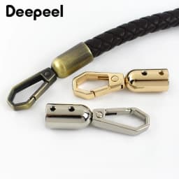 2/4/10/20Pcs Metal Bag Buckles Strap Cord Lock Tassel Cap Clip Clasp for Bags Straps Handbag Decor Hook Hardware Accessories