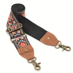 Ethnic Embroidery Wide Purse Straps For Women Shoulder Crossbody Bags,Replacement Guitar Strap,Wide Purse Strap For Handbags