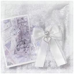 1Pc Ribbon Lace Bow Clip For Ita Bag Sweet Ribbon Bowknot Heart Diamond Clip Girls Lolita Backpack Decoration Bags Accessories