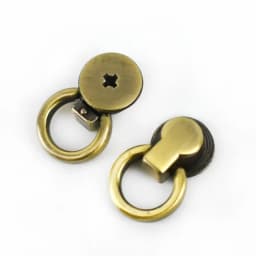 10/20Pc Deepeel 8x17mm Bag Side Clip Clasp Metal Ring Buckle Swivel Rivet Screw Handbag End Decoration Button Nail DIY Accessory