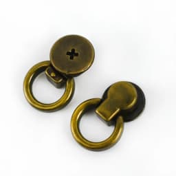 10/20Pc Deepeel 8x17mm Bag Side Clip Clasp Metal Ring Buckle Swivel Rivet Screw Handbag End Decoration Button Nail DIY Accessory