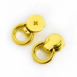 10/20Pc Deepeel 8x17mm Bag Side Clip Clasp Metal Ring Buckle Swivel Rivet Screw Handbag End Decoration Button Nail DIY Accessory