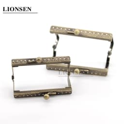 10pcs 7.5cm/ 9cm Metal Coin Purse Bag Antique Bronze Metal Coin Purse Frame small size Kiss clasp DIY bag hardware access
