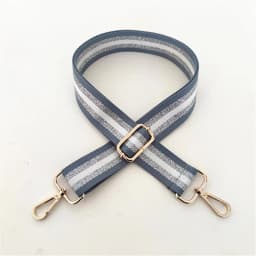 Shoulder Bag Strap Widening Adjustable Colourful Stripe Pattern Women Crossbody DIY Thickening Fashion Nylon New Bag Belt Strap