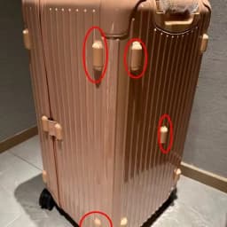 2pcs/Set Luggage Foot Pad for Rimowa Essential Suitcase Accessories Replacement Part Bottom Stand Foots Repair
