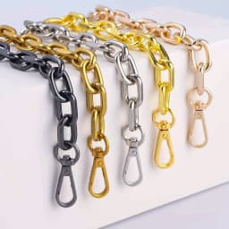 Purse Extender Chain, Metal Purse Strap Extender Bag Extender Chain Purse Bag Chain Accessories for Purse Making Supplies