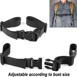 Backpack Chest Bag Strap Harness Adjustable Shoulder Strap For Bag Outdoor Camping Tactical Bags Straps Accessories For Backpack
