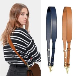103-113cm Adjustable Genuine Leather Shoulder Crossbody Bag Strap Replacement Handbag Belt Women Purse DIY Bags Accessory Custom