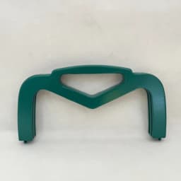 25x13 Cm V-Shaped Wooden Handbag Handles Frame Clasp Set Colorful DIY Bag Accessories with Screws for Purse Making
