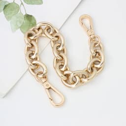 Gold/Light gold/Silver 30-120cm 2cm Wide Fat Rings Light Weight Alumium Chic Bag Chain Thick Chain Purse Strap
