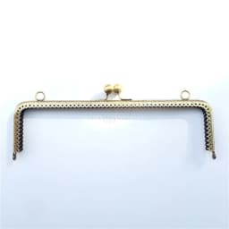 30CM 25CM Thicken Purse DIY Sewing Big Coin Purse Bronze Square Purse Frame Kiss Clasp For Bag Accessory