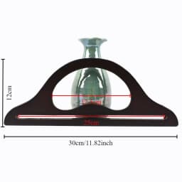 1Pc Deepeel Fashion Solid Wood Bags Handles Bag Closure Sewing Brackets Kiss Clasp DIY Handmade Luggage Hardware Accessories