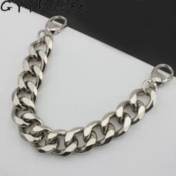3 colors 22mm thick Aluminum chain Light weight bags strap bag parts DIY handles easy matching Accessory Handbag Straps Bag