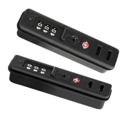 1/2Pcs Luggage Lock Embedded Luggage Combination Locks Suitcase Replacement Password Lock for Travel 3 Digit Self-Setting Lock