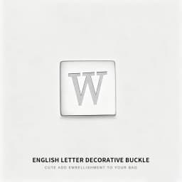 Letter Decoration Buckle For Handmade Fashion Durable High-end Gift Diy Metal Decorative Bag Modification Bag Accessories