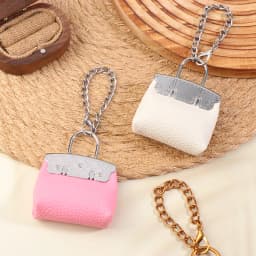 〔CC88〕New Mini Small Bag Pendant.Metal Chain Pocket Bag Keychain Women's Bag Charms Hangaing Decoration
