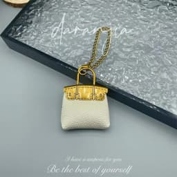 〔CC88〕New Mini Small Bag Pendant.Metal Chain Pocket Bag Keychain Women's Bag Charms Hangaing Decoration