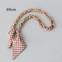 New Fashion Brand Woman Handbag Accessory Chains Detachable Floral Gold Silver Metal Silk Strap Women DIY Chain Bag Handles