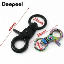 10/20/30Pcs Bag Swivel Lobster Clasp 10/13mm Metal Buckles Handbag Chain Dog Collar Strap Trigger Snap Hook Hardware Accessories