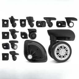 Luggage Replacement Wheels Fit for Diplomat Suitcase Rolling Casters Repair Accessories Travel Bag Repair Foot Wheels