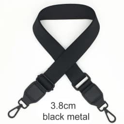Black Color Bag Straps Women Shoulder Messenger Bags Belt Adjustable Wide Strap Bag Part Accessories Female Crossbody Bag Strap