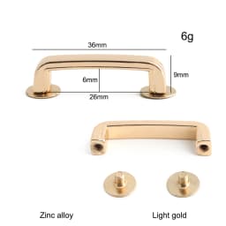 20/50/100PCS Inner 20mm 25mm Bag Metal Anchor Arch Bridge Hanger Hooks Connector For Handbag Strap Side Buckle Clips Accessories