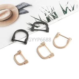 10/30/100PCS Inner:13mm 20mm 25mm 30mm Metal Shoulder Strap Buckle Detachable Screw Clasp For Handbag Belt Webbing Accessories