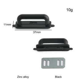 10/30/100PCS Inner:13mm 20mm 25mm 30mm Metal Shoulder Strap Buckle Detachable Screw Clasp For Handbag Belt Webbing Accessories