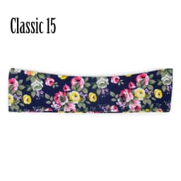 TANQU New Colorful Classic Floral Fabric Trim Cotton Fabric Decoration for Classic Big Obag Handbag O Bag Standard Body