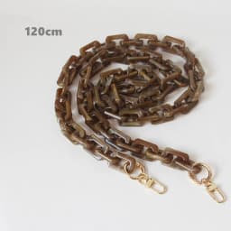 New Fashion Woman Handbag Accessory Chain Brown Beige Acrylic Blue Resin Chain Luxury Strap Women Clutch Shoulder Purse Chain