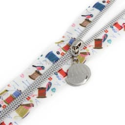 5/20/100PCS Summer Series 5# Nylon Multicolor Metal Zippers Puller Slider For Broken Buckle Purse Bags Dress Sewing Accessories