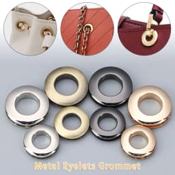 1Pcs High Quality Alloy Hole Metal Eyelets With Screws For Leather Crafts DIY Bag Clothes Belt Ornament Accessories