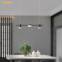 Modern Led Living Room Chandeliers Dining Table Ceiling Chandelier Kitchen Hanging Light Fixture Dimmable Indoor Lighting Lamp
