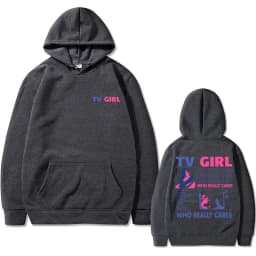 Best Famous TV Girl Who Really Cares Album Print Hoodie Unisex French Exit Hoodies Men Women Gothic Casual Oversized Sweatshirt