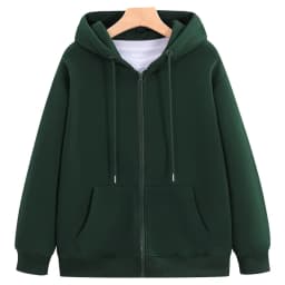 100% Cotton Hoodie Custom Logo Casual Zipper Hoodie Printing Company Design Quality Thin Sweatshirt Embroidery Personality Brand