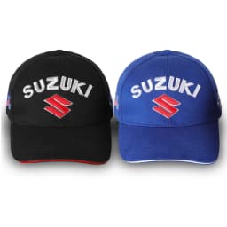 Suzuki Motorcycle Racing Baseball Cap, Men's and Women's Casual and Fashionable Embroidered Curved Brim Sun Hat