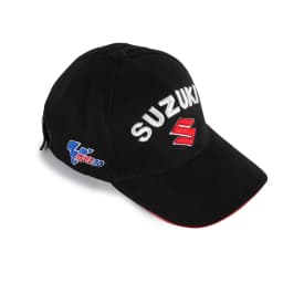 Suzuki Motorcycle Racing Baseball Cap, Men's and Women's Casual and Fashionable Embroidered Curved Brim Sun Hat